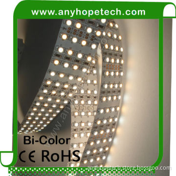 Gold supplier smd3528 2160LEDs per roll four row dmx flexible led strips